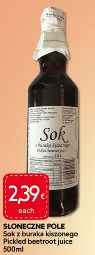 Food Plus Słoneczne pole aanbieding