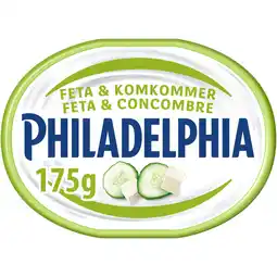 Albert Heijn Philadelphia Feta komkommer aanbieding