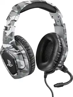 Bol.com Trust GXT 488G Forze - Gaming headset voor PS4 Official licenced - 3.5mm aansluiting - Grijs aanbieding