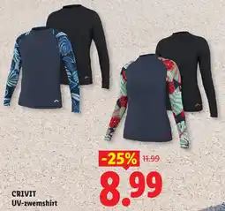 Lidl Crivit UV-zwemshirt aanbieding