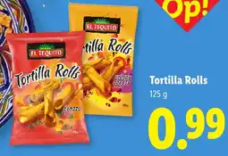 Lidl Tortilla Rolls aanbieding