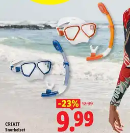 Lidl Crivit Snorkelset aanbieding