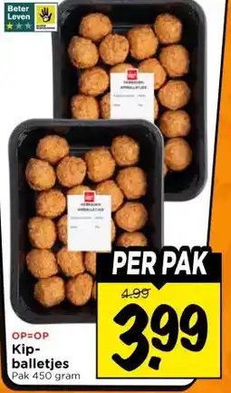 Vomar Voordeelmarkt Kip- balletjes aanbieding