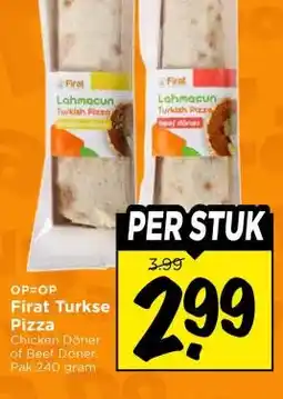 Vomar Voordeelmarkt Firat Turkse Pizza aanbieding