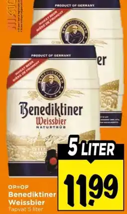 Vomar Voordeelmarkt Benediktiner Weissbier aanbieding