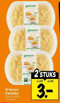 Vomar Voordeelmarkt G'woon Salades aanbieding