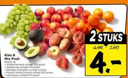 Vomar Voordeelmarkt Kies & Mix Fruit aanbieding