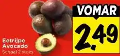 Vomar Voordeelmarkt Eetrijpe Avocado aanbieding