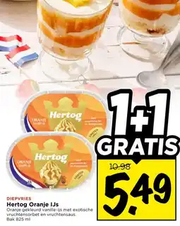 Vomar Voordeelmarkt Hertog Oranje IJs aanbieding