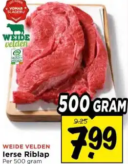 Vomar Voordeelmarkt lerse Riblap aanbieding