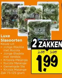 Vomar Voordeelmarkt Luxe Slasoorten aanbieding