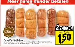 Vomar Voordeelmarkt Verse Zachte Bollen aanbieding