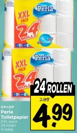 Vomar Voordeelmarkt Perla Toiletpapier aanbieding