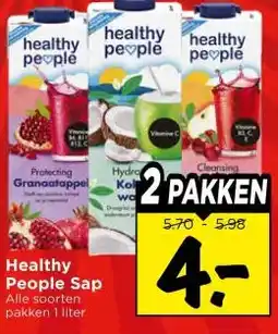 Vomar Voordeelmarkt Healthy People Sap aanbieding