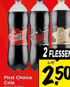 Vomar Voordeelmarkt First Choice Cola aanbieding