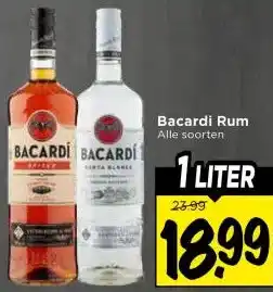 Vomar Voordeelmarkt Bacardi Rum aanbieding