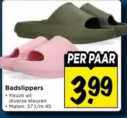 Vomar Voordeelmarkt Badslippers aanbieding