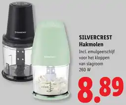 Lidl Silvercrest Hakmolen aanbieding