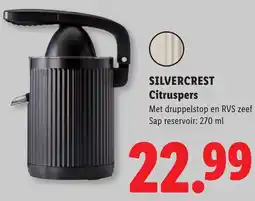 Lidl Silvercrest Citruspers aanbieding