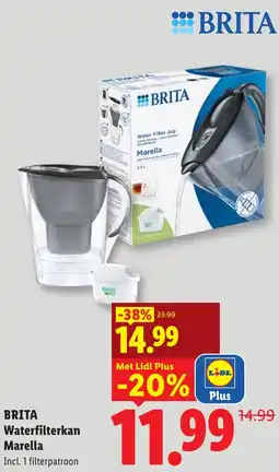 Lidl Brita Waterfilterkan Marella aanbieding