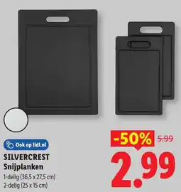 Lidl Silvercrest Snijplanken aanbieding
