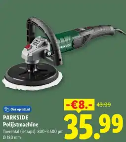 Lidl Parkside Polijstmachine aanbieding