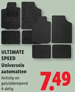 Lidl Ultimate Speed Universele automatten aanbieding