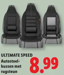 Lidl Ultimate Speed Autostoelkussen met rugsteun aanbieding