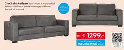 Woonsquare 2 1/2+2 zits Modena aanbieding