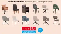 Woonsquare Eetkamerstoelen aanbieding