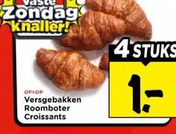 Vomar Voordeelmarkt Versgebakken Roomboter Croissants aanbieding