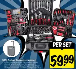 Vomar Voordeelmarkt 599-Delige Gereedschapsset aanbieding