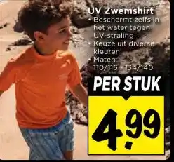 Vomar Voordeelmarkt UV Zwemshirt aanbieding