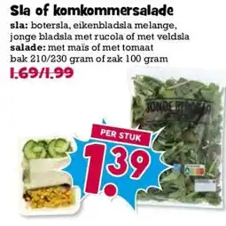Boon`s Markt Sla of komkommersalade aanbieding