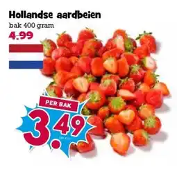 Boon`s Markt Hollandse aardbeien aanbieding