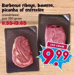 Boon`s Markt Barbecue ribeye, bavette. picanha of entrecôte aanbieding