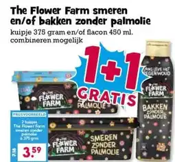 Boon`s Markt The Flower Farm smeren en/of bakken zonder palmolie aanbieding