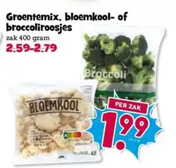 Boon`s Markt Groentemix, bloemkool- of broccoliroosjes aanbieding