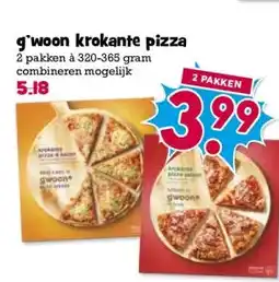 Boon`s Markt g'woon krokante pizza aanbieding