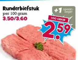 Boon`s Markt Runderbiefstuk aanbieding