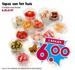 Boon`s Markt Tapas van het huis aanbieding