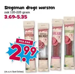 Boon`s Markt Stegeman droge worsten aanbieding