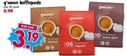 Boon`s Markt g'woon koffiepads aanbieding