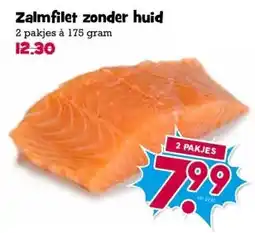 Boon`s Markt Zalmfilet zonder huid aanbieding