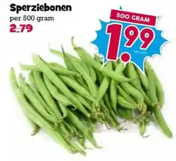 Boon`s Markt Sperziebonen aanbieding