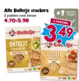 Boon`s Markt Alle Bolletje crackers aanbieding