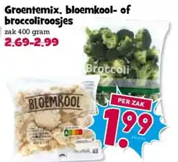 Boon`s Markt Groentemix, bloemkool- of broccoliroosjes aanbieding