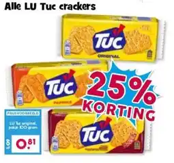 Boon`s Markt Alle LU Tuc crackers aanbieding