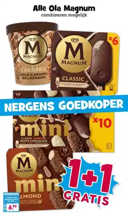 Boon`s Markt Alle Ola Magnum aanbieding