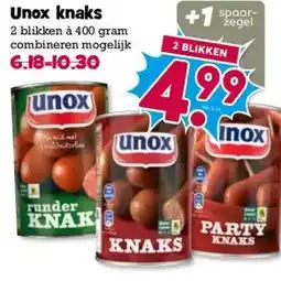 Boon`s Markt Unox knaks aanbieding